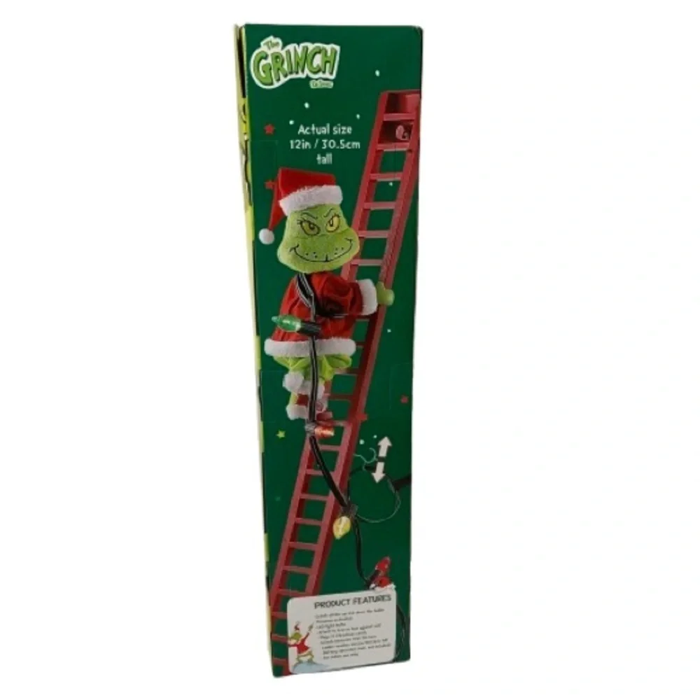 NIB. DR. SEUSS The Grinch 40” Animated Climber